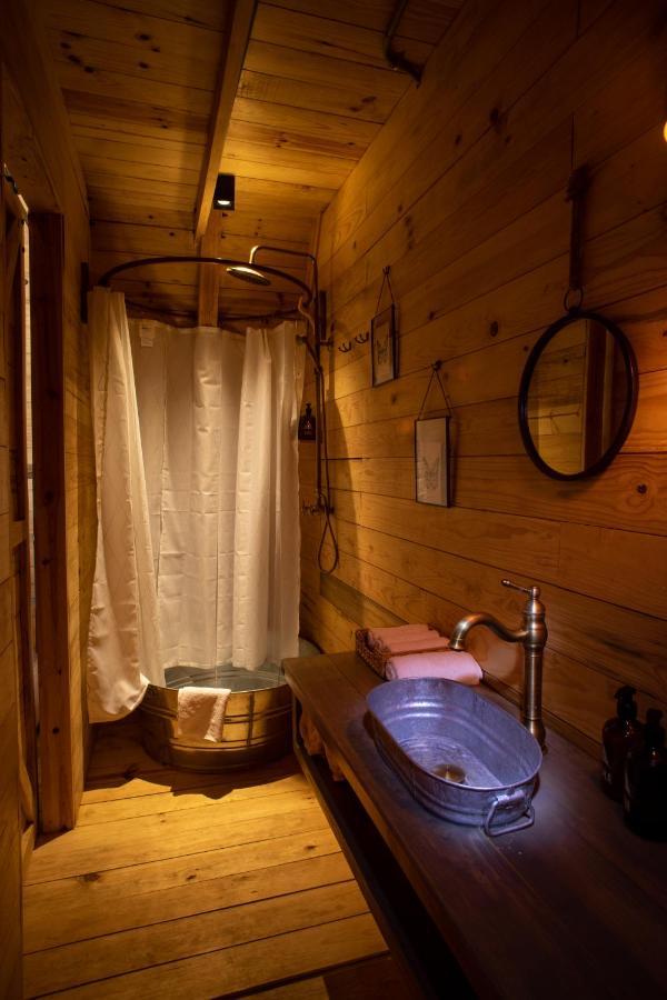 Cabanas Chalets Piedra Alta Zacatlan Камотепек Экстерьер фото