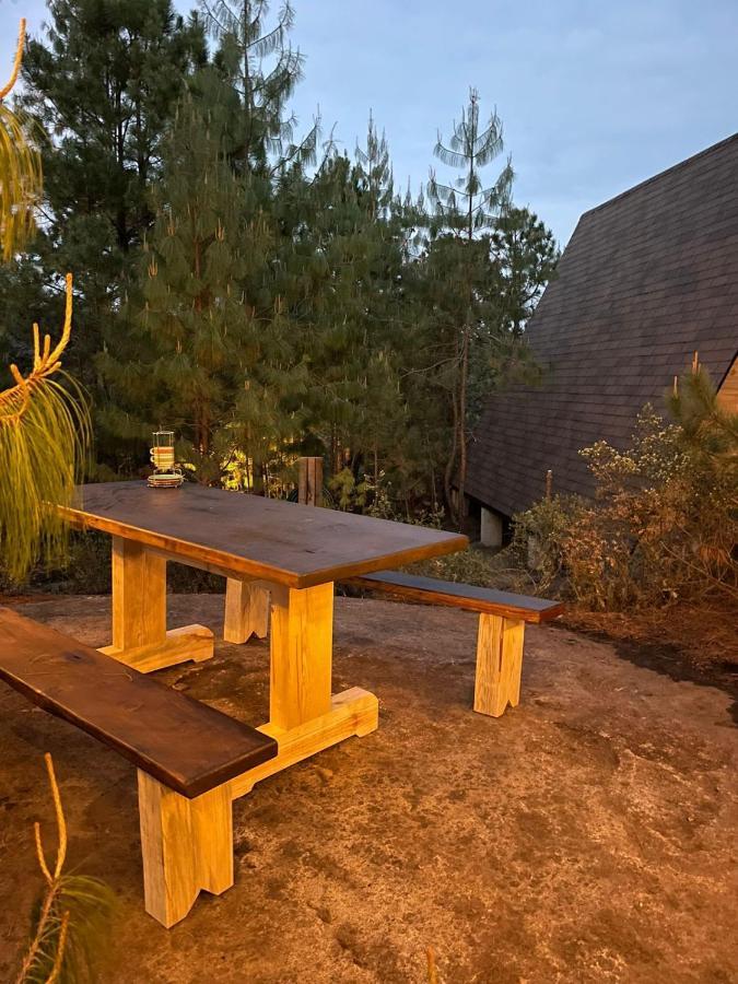Cabanas Chalets Piedra Alta Zacatlan Камотепек Экстерьер фото