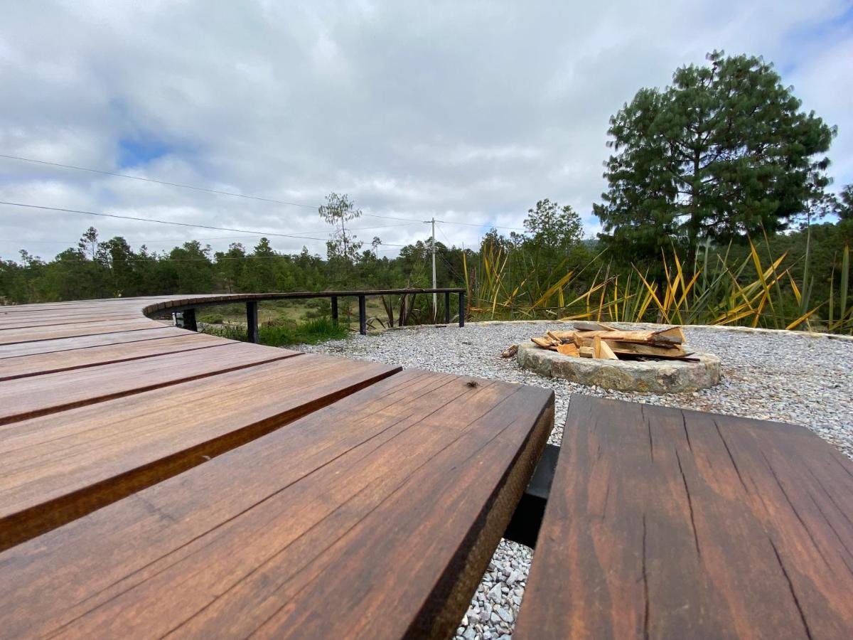 Cabanas Chalets Piedra Alta Zacatlan Камотепек Экстерьер фото